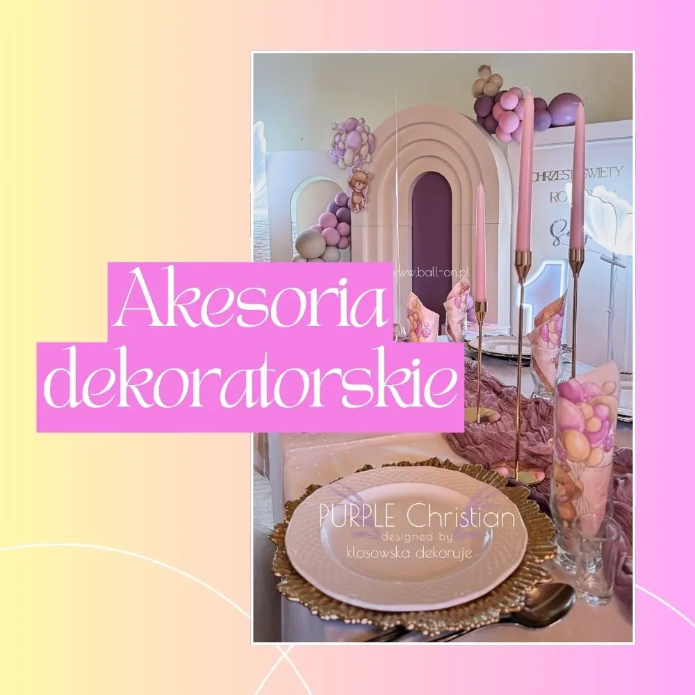 Akcesoria dekoratorskie